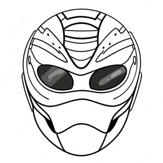 Power Ranger Maske Ausmalbild 63449-52500