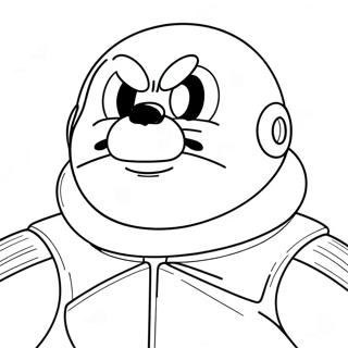 Dr Robotnik Ausmalbild 63469-52501