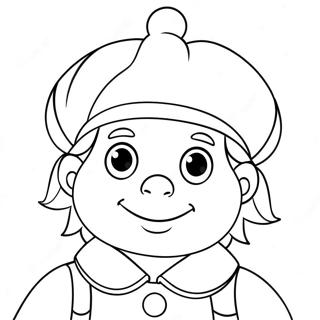 Noddy Ausmalbild 63559-52587