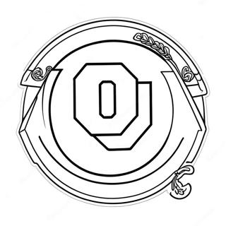 Oklahoma Sooners Logo Ausmalbild 64039-52976