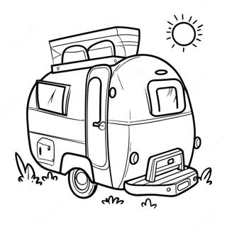 Camper Ausmalbild 6404-5115