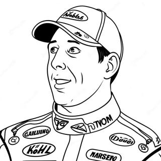 Kyle Busch Rennwagen Ausmalbild 64169-53072