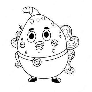 Mrs Puff Ausmalbild 64400-53245