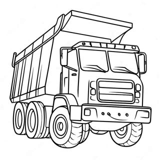 Bau-Lkw Ausmalbilder