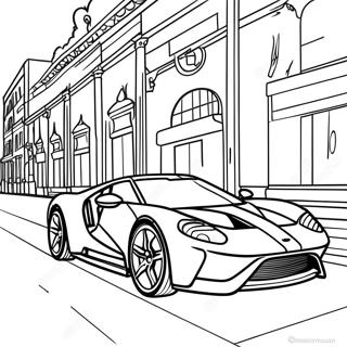 Ford Gt Ausmalbilder