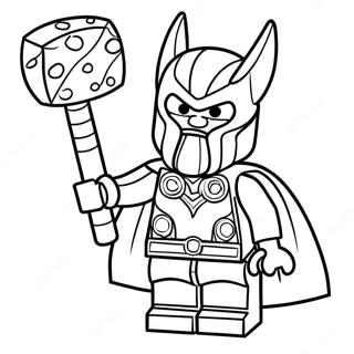 Lego Thor Ausmalbild 64530-53350