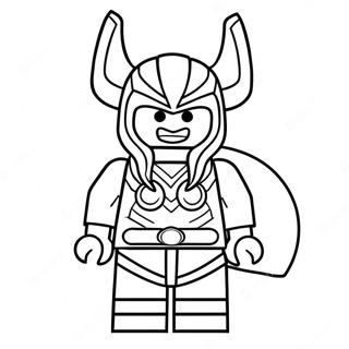 Lego Thor Ausmalbild 64530-53352