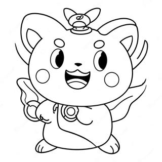 Yo Kai Watch Ausmalbild 64700-53485