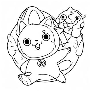 Yo Kai Watch Ausmalbild 64700-53488