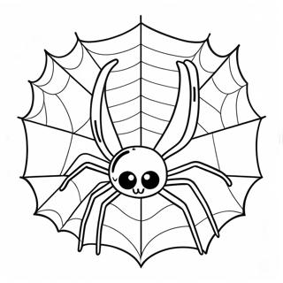 Halloween Spinne Ausmalbild 6474-5268