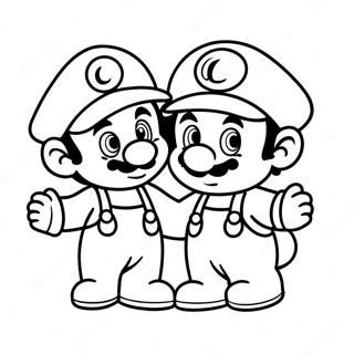 Baby Mario Und Luigi Ausmalbild 64880-53630