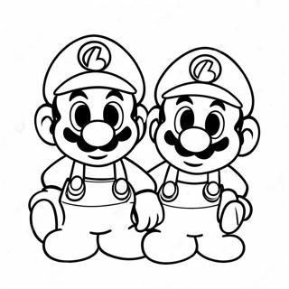 Baby Mario Und Luigi Ausmalbild 64880-53631