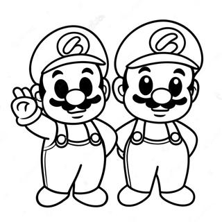 Baby Mario Und Luigi Ausmalbild 64880-53632