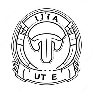 Utah Utes Ausmalbilder