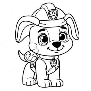 Tracker Paw Patrol Ausmalbild 65370-54019