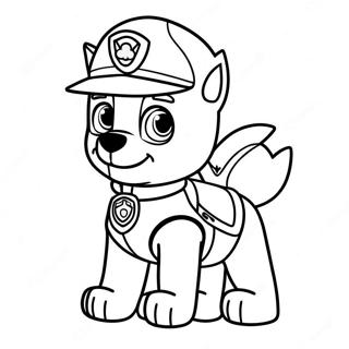 Abenteuerlicher Tracker Paw Patrol Ausmalbild 65371-54037