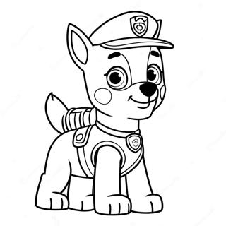 Abenteuerlicher Tracker Paw Patrol Ausmalbild 65371-54038