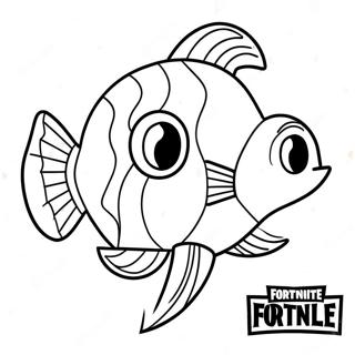 Fortnite Fischiger Charakter Ausmalbild 65430-54078