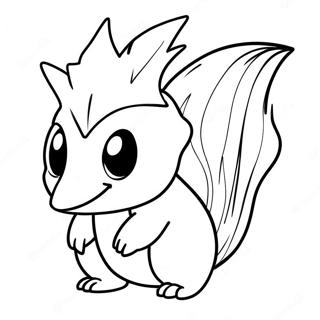 Cyndaquil Ausmalbilder