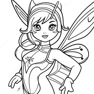 Winx Club Musa Ausmalbild 65600-54203