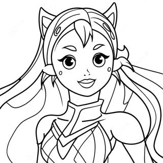 Winx Club Musa Ausmalbild 65600-54204