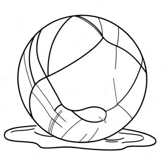 Strandball Ausmalbild 6574-5348