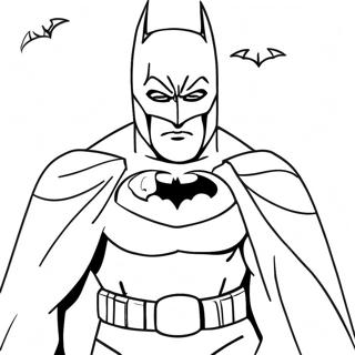 Batman Halloween Ausmalbild 65770-54327