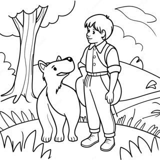 Peter Und Der Wolf Ausmalbilder