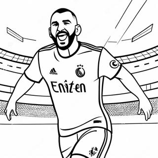 Benzema Ausmalbilder