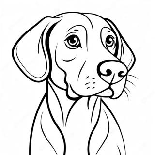 Weimaraner Ausmalbilder