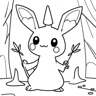 Mimikyu Ausmalbild 66580-54975