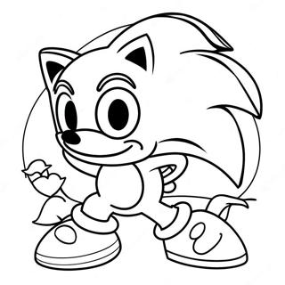 Sonic Valentinstag Ausmalbild 66760-55121