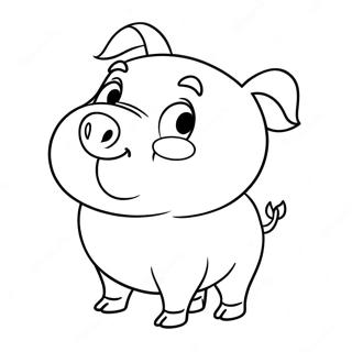 Porky Das Schwein Ausmalbild 66830-55179