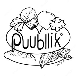 Publix Logo Ausmalbild 66870-55211