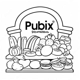 Publix Logo Ausmalbild 66870-55212