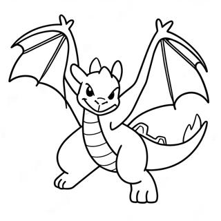 Gigantamax Charizard Im Flug Ausmalbild 6695-5446