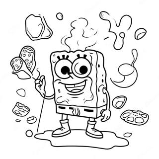 Kiffer Spongebob Ausmalbilder