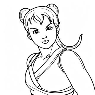 Chun Li Ausmalbild 67101-55382