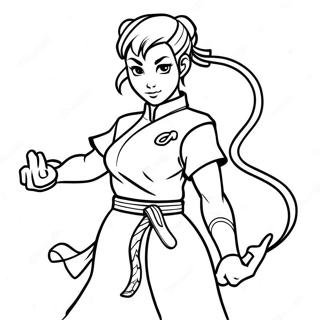 Chun Li Ausmalbild 67101-55384