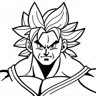 Broly Ausmalbilder