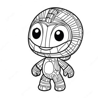 Sackboy Ausmalbilder