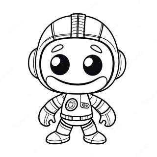 Sackboy In Abenteuer Ausrustung Ausmalbild 67403-55613