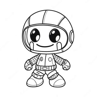 Sackboy In Abenteuer Ausrustung Ausmalbild 67403-55616