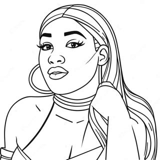 Megan Thee Stallion Ausmalbild 67962-56059