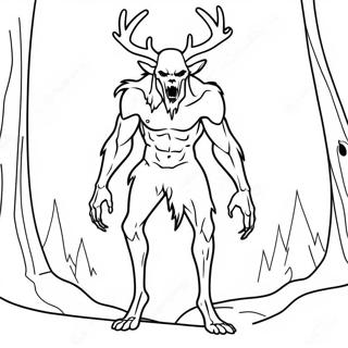 Wendigo Ausmalbild 68162-56227