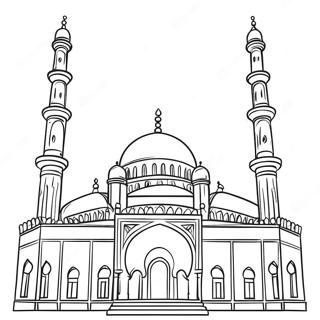 Moschee Ausmalbild 68202-57741