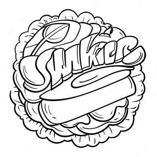 Snickers Logo Ausmalbild 68282-56305