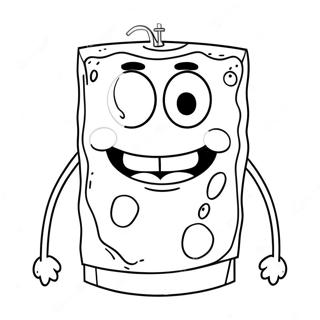 Spongebob Gesicht Ausmalbild 68642-56599