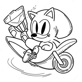 Sonic Riders Ausmalbild 68763-56682