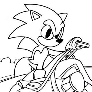 Sonic Riders Ausmalbild 68763-56683